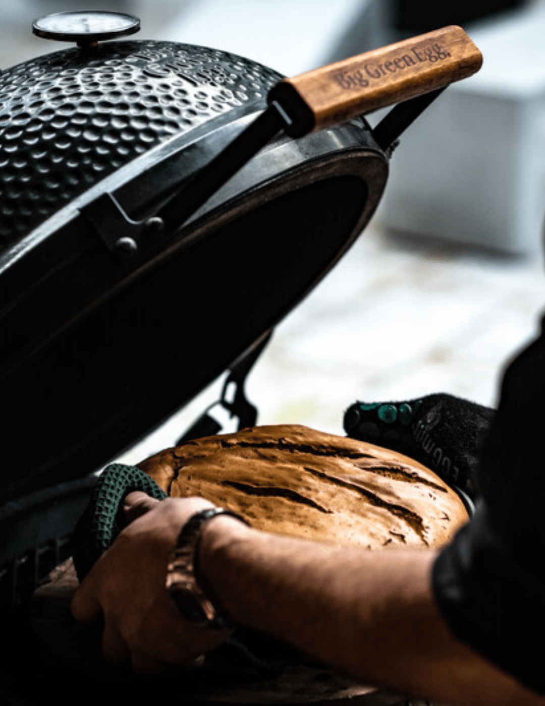 How to Set Up for Baking - Big Green Egg