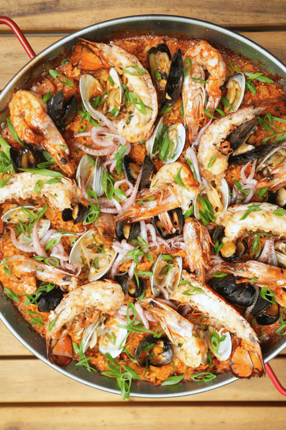 Seafood Paella - Big Green Egg