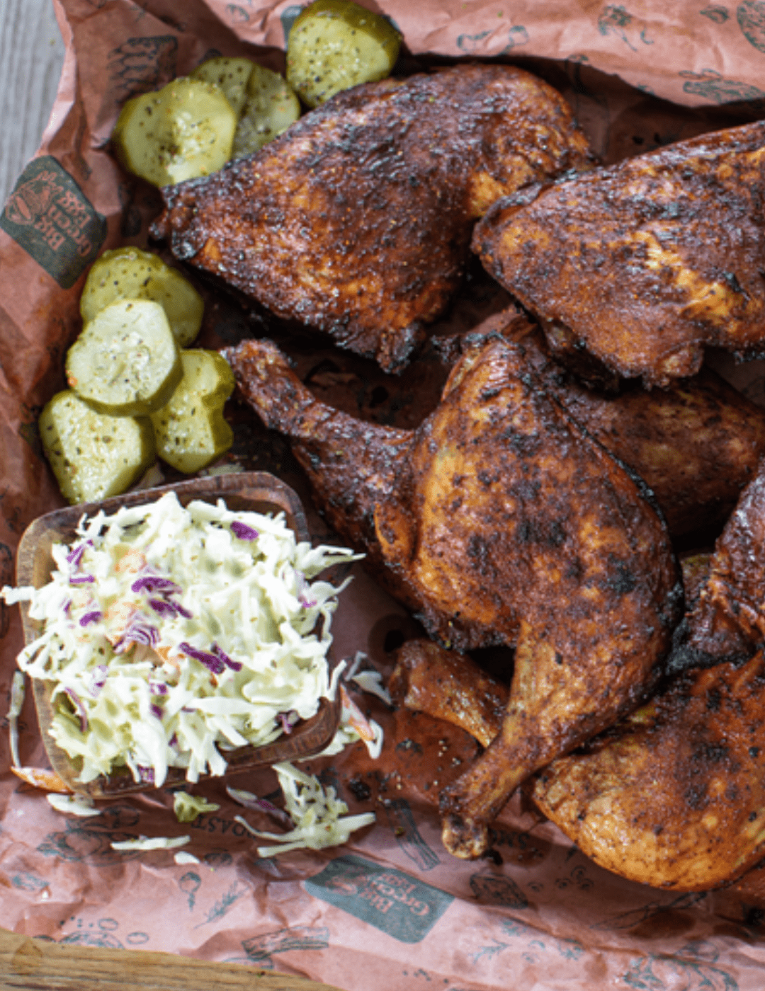 Smoked Spatchcock Chicken - Big Green Egg