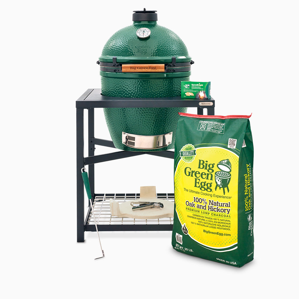 Kamado big green egg best sale