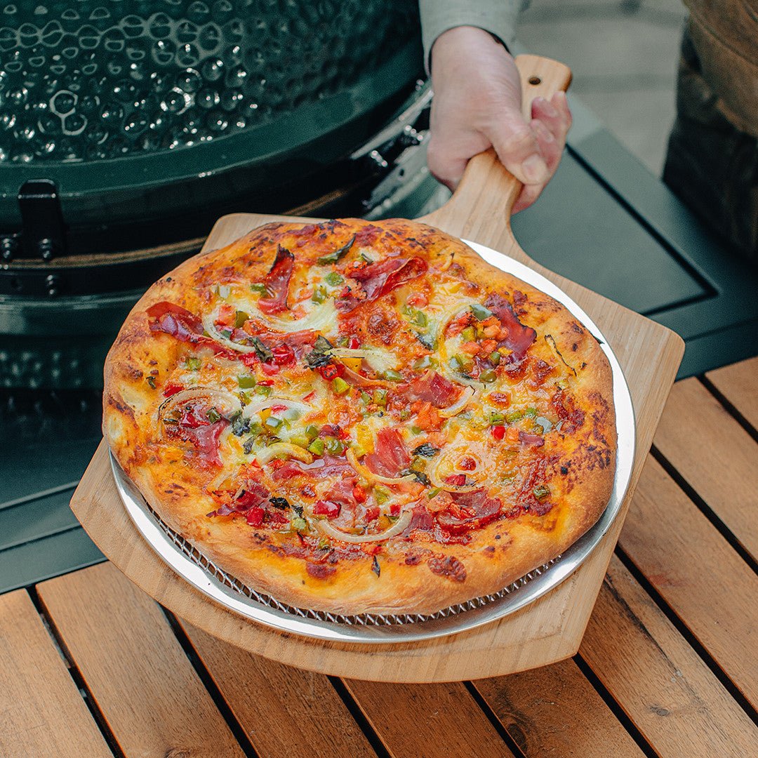 Bamboo Pizza Peel & Screen - Big Green Egg
