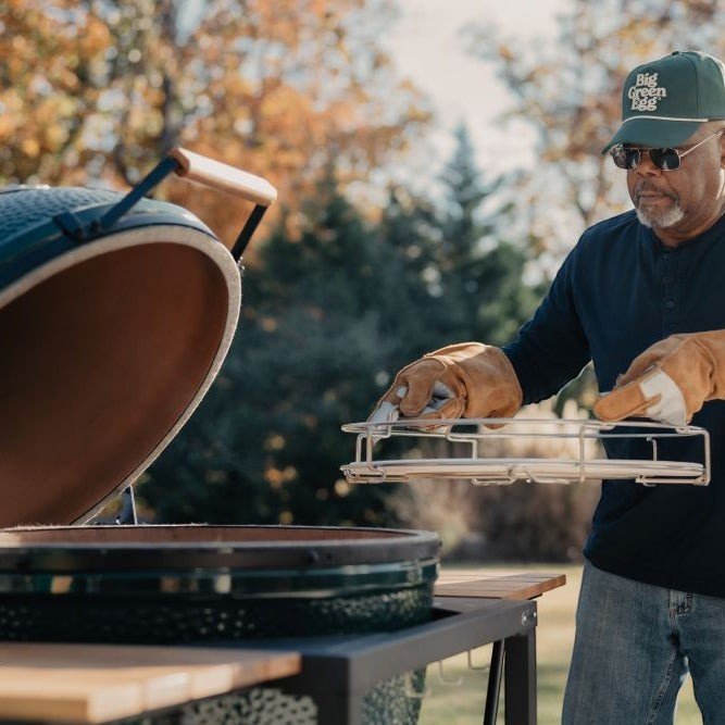 Big Green Egg Dual Zone Deflector Kit - Big Green Egg