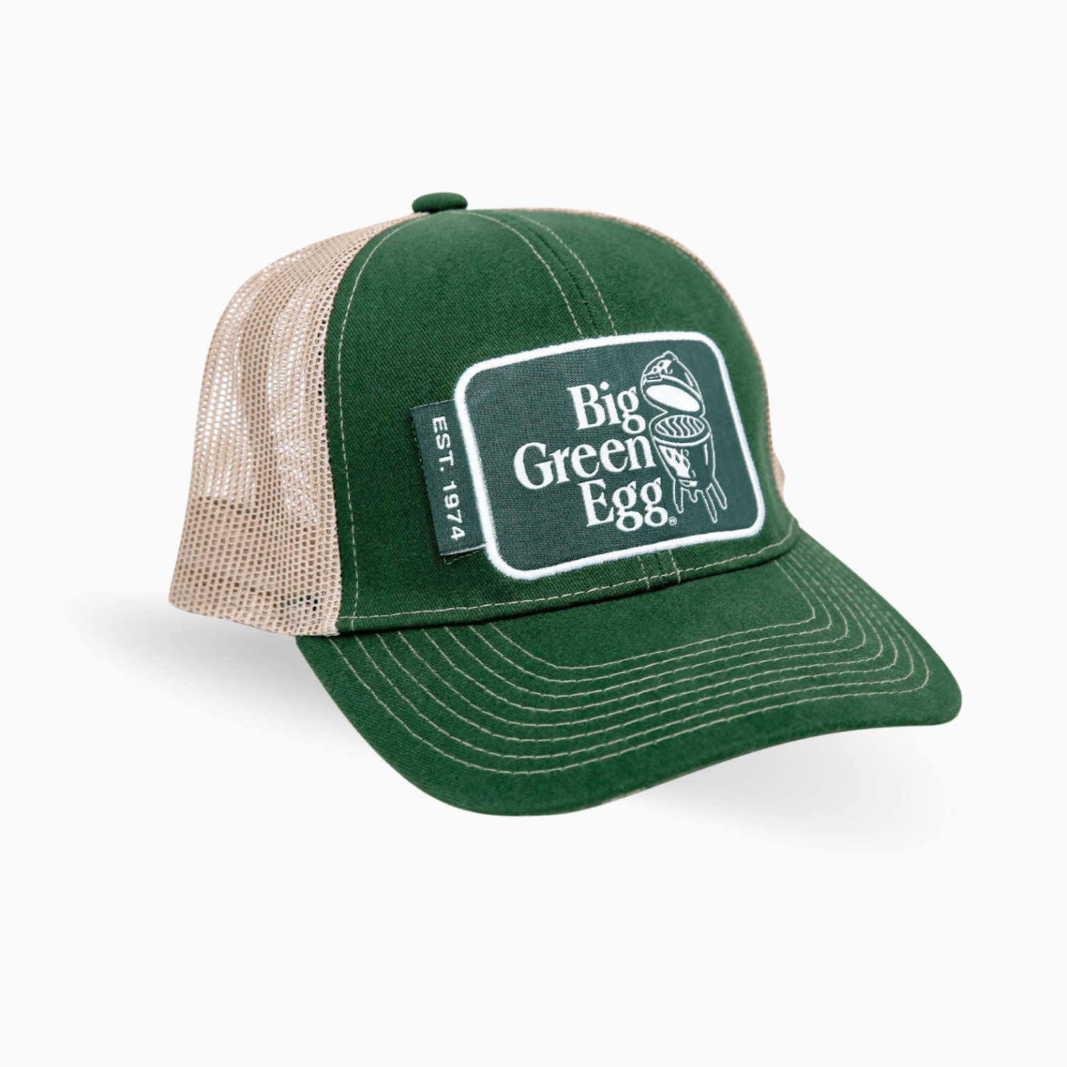 Big Green Egg Green Patch Baseball Cap - Big Green Egg