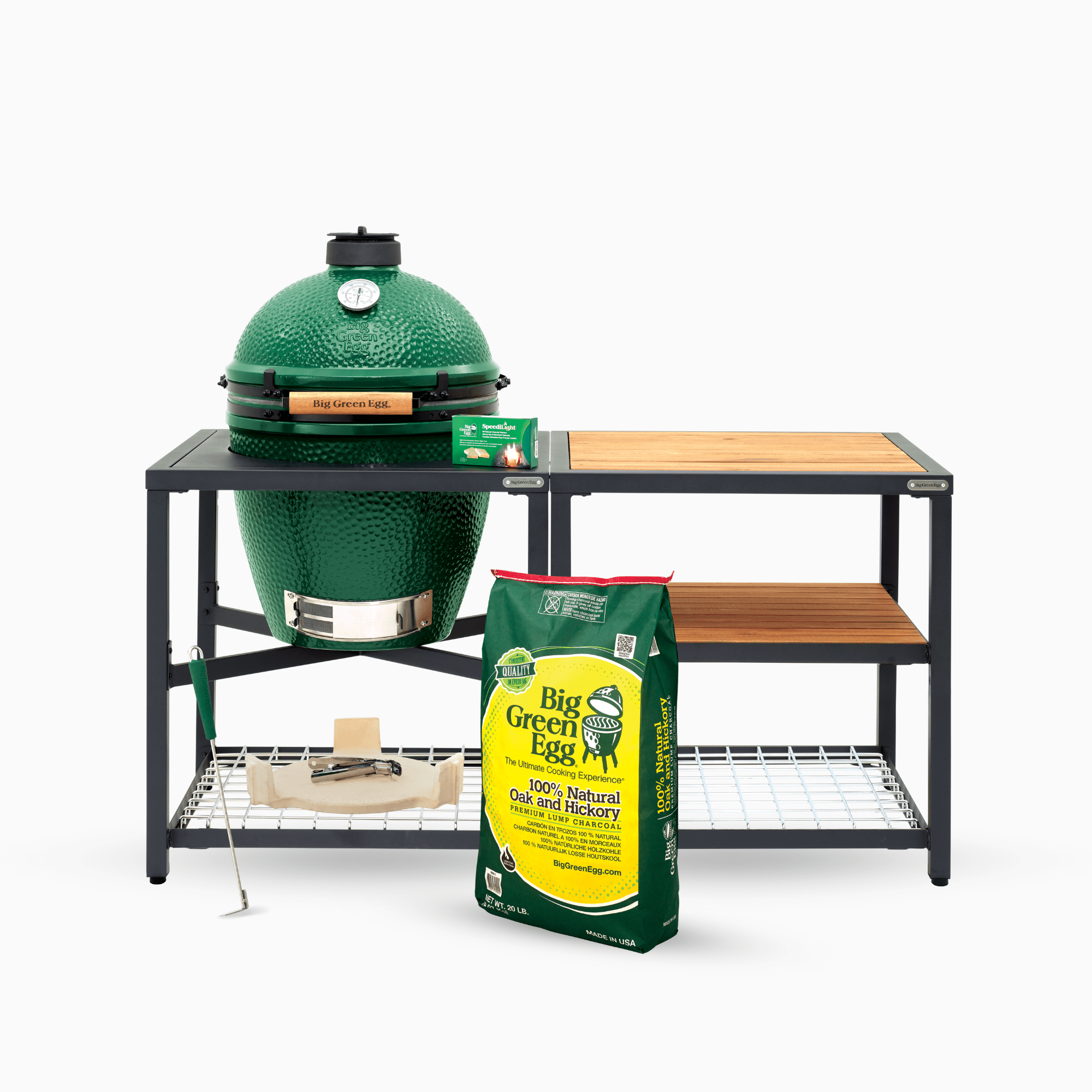 Big Green Egg Large Modular Nest & Expansion Frame Package - Big Green Egg