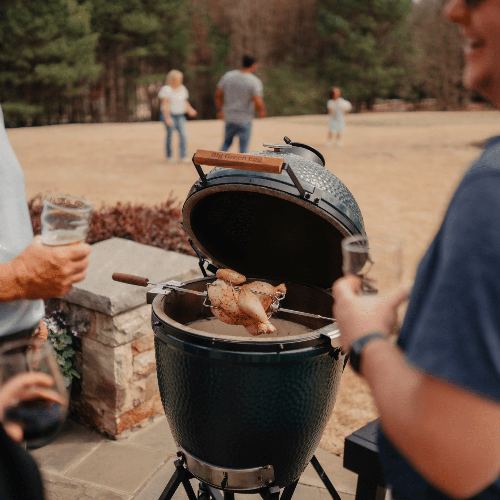 Big Green Egg Rotisserie Large - New - Big Green Egg