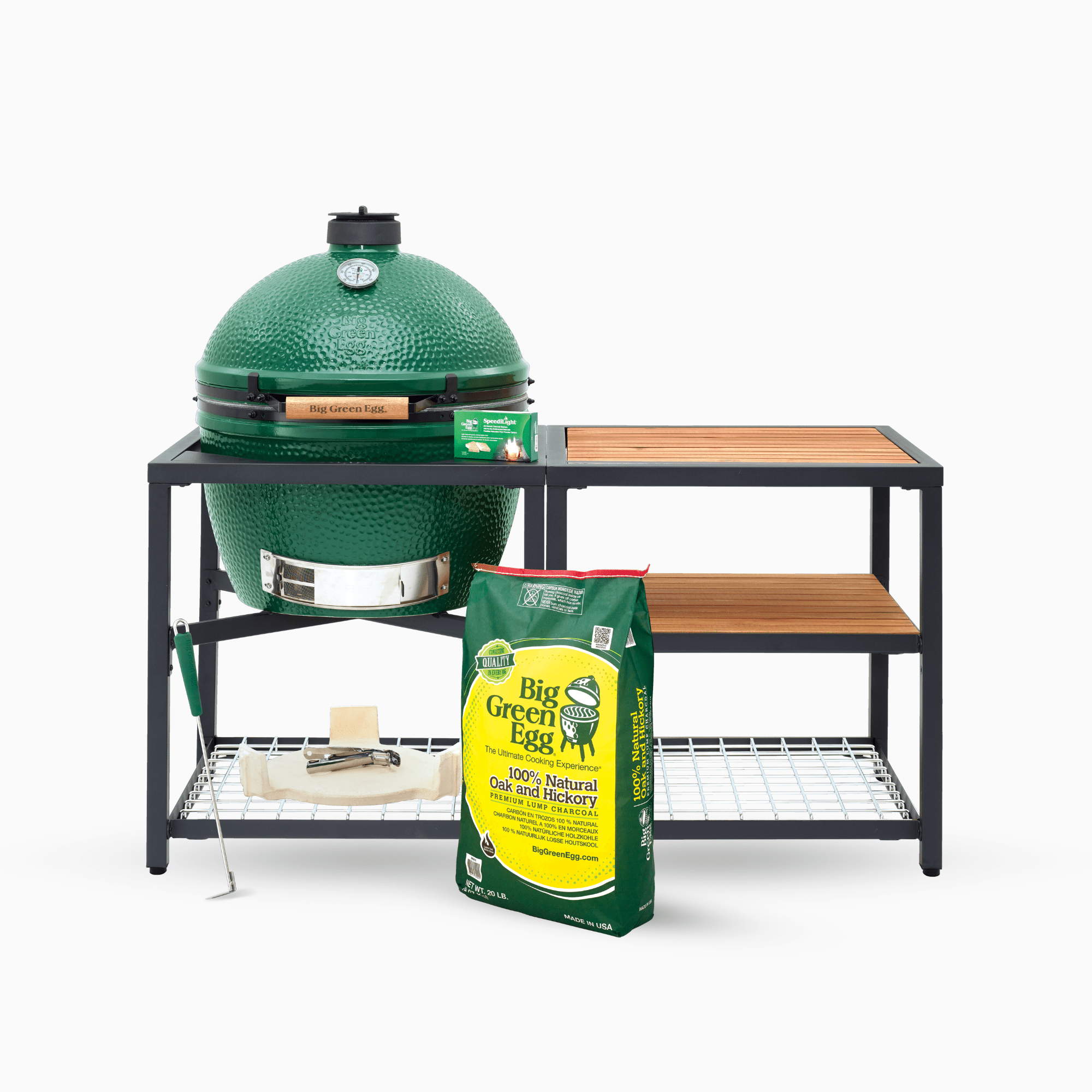 Big Green Egg XL Modular Nest and Expansion Frame Package - Big Green Egg