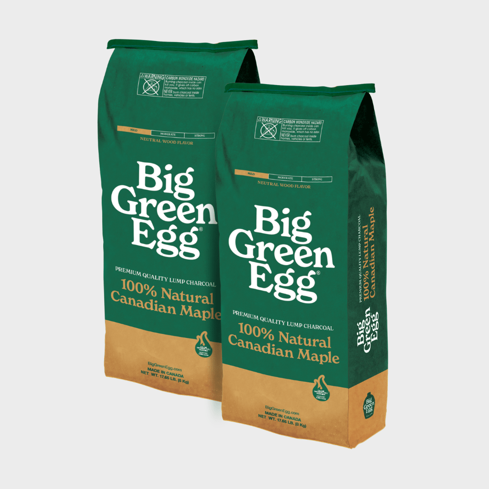 Canadian Maple Natural Lump Charcoal Set - Big Green Egg
