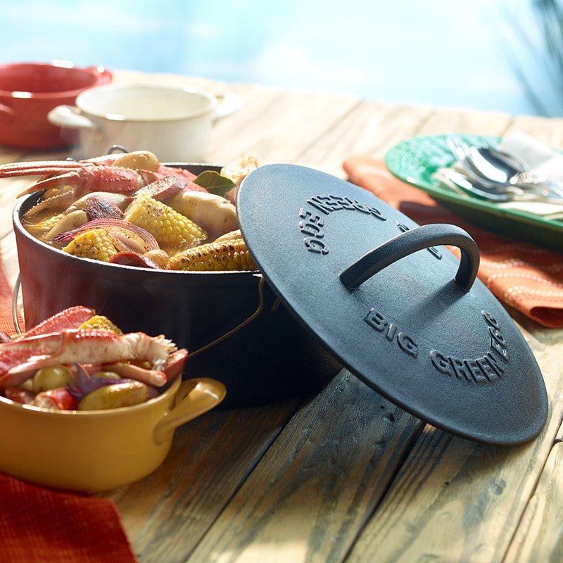 Cast Iron Dutch Oven - Big Green Egg