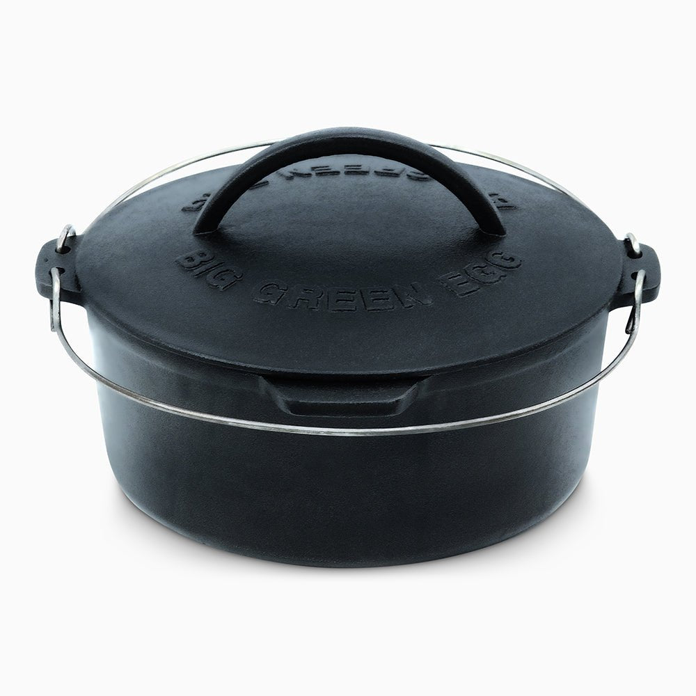 Cast Iron Dutch Oven - Big Green Egg