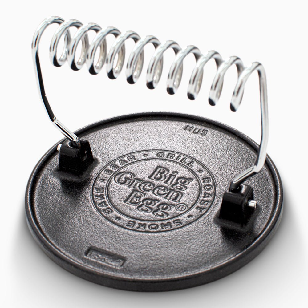 Cast Iron Grill Press - Big Green Egg