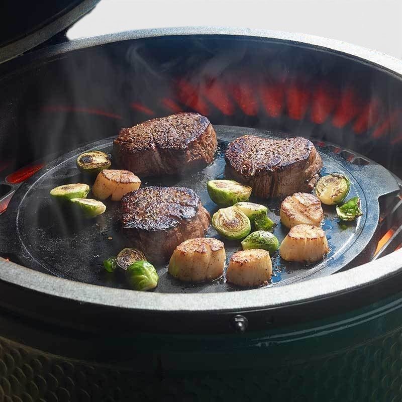Cast Iron Plancha Griddle - Big Green Egg