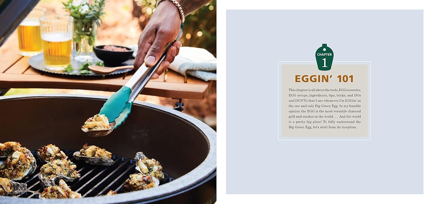David Rose's 'EGGin' Cookbook - Big Green Egg