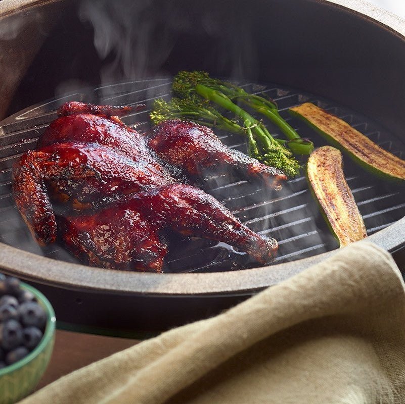 Half Moon Cast Iron Grid - Big Green Egg
