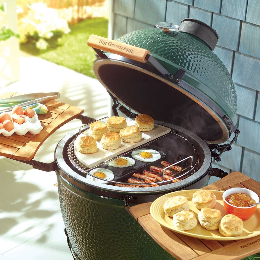 Half Stainless Steel Grid - Big Green Egg