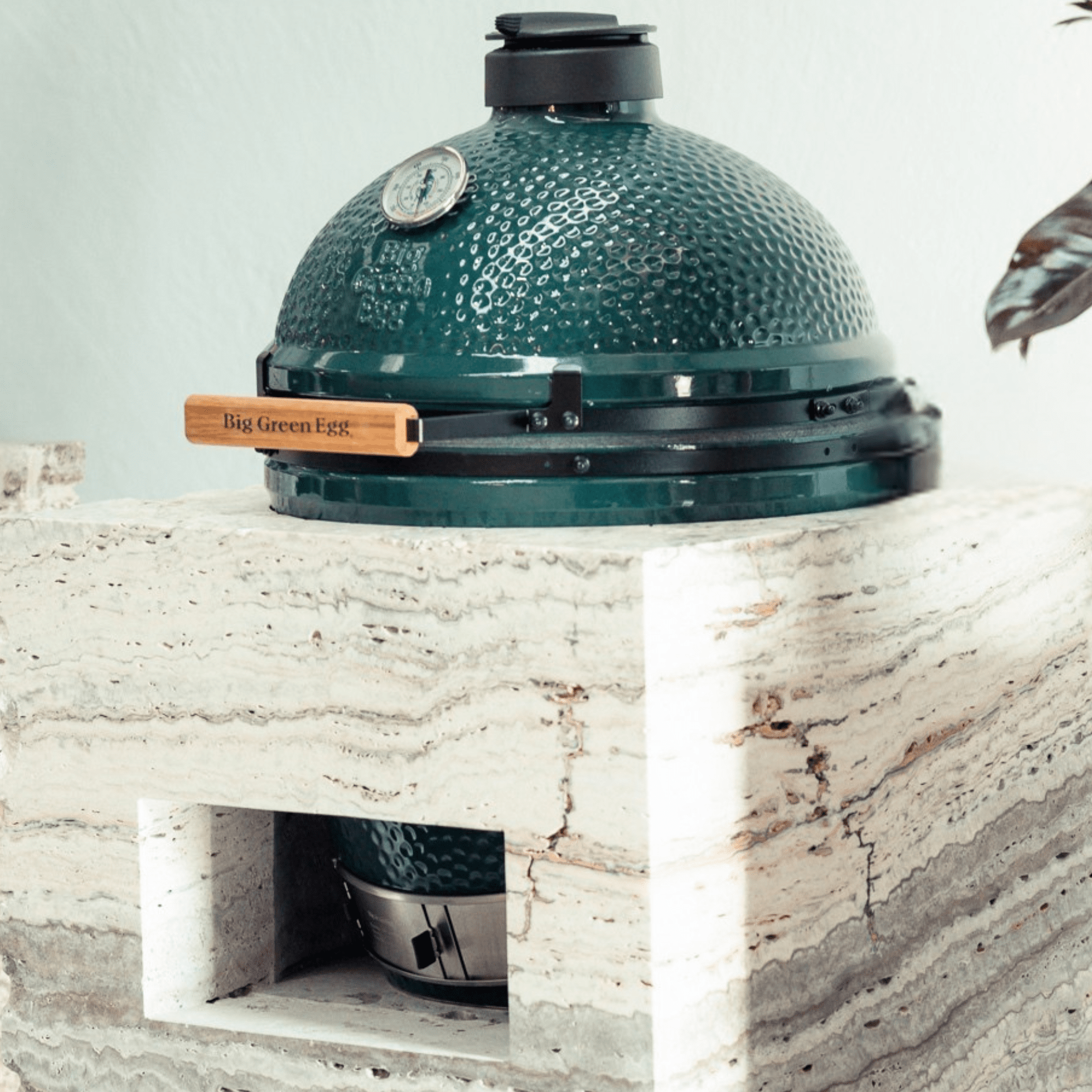 Large Egg Built In - Big Green Egg