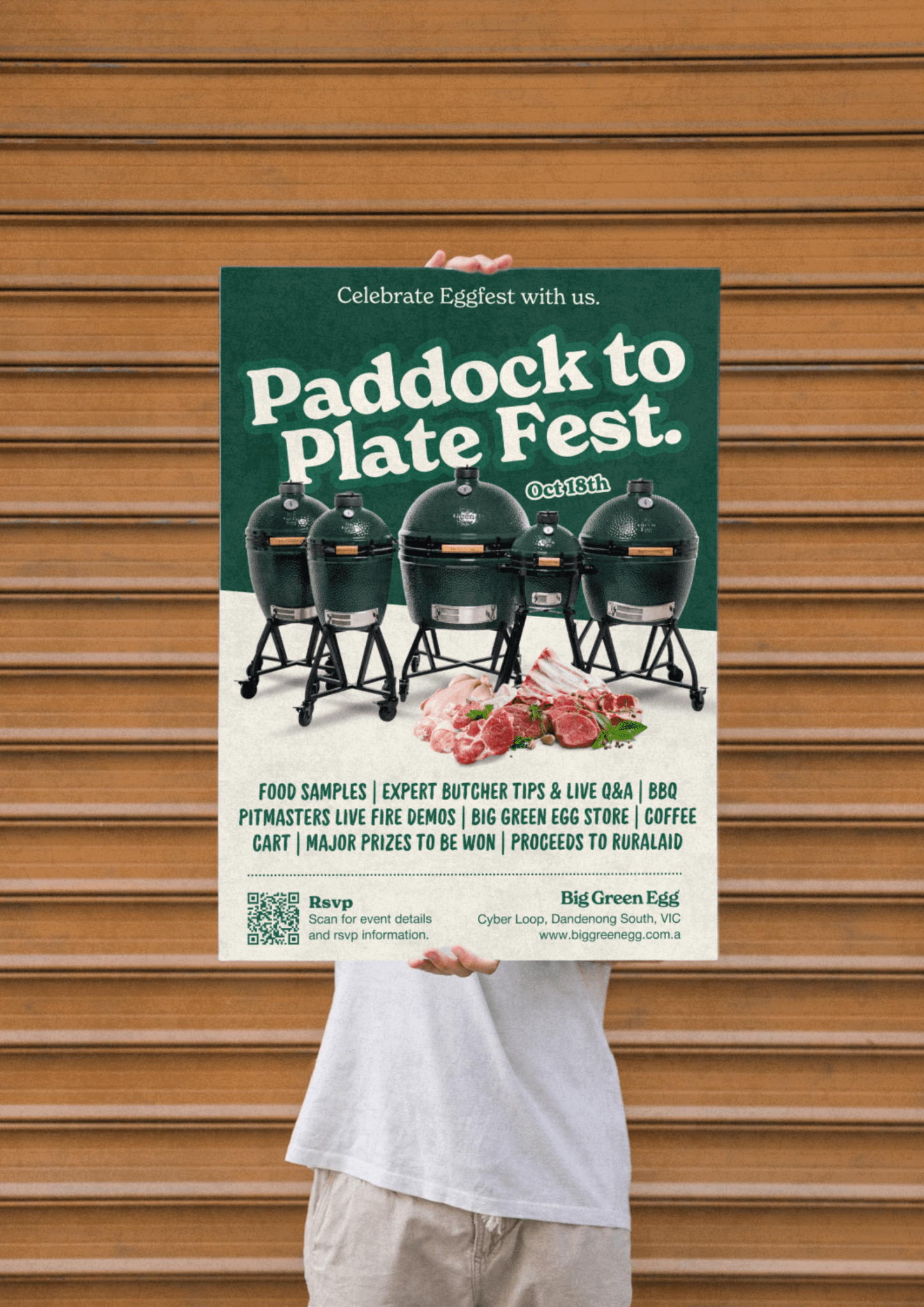 Paddock To Plate Festival Ticket - Big Green Egg