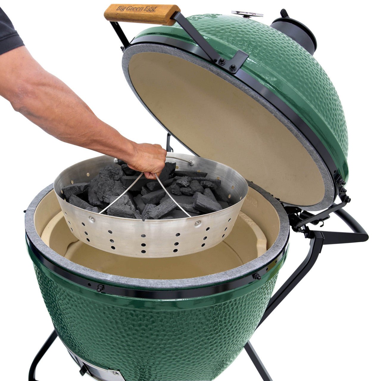 Stainless Steel Fire Bowl - Big Green Egg