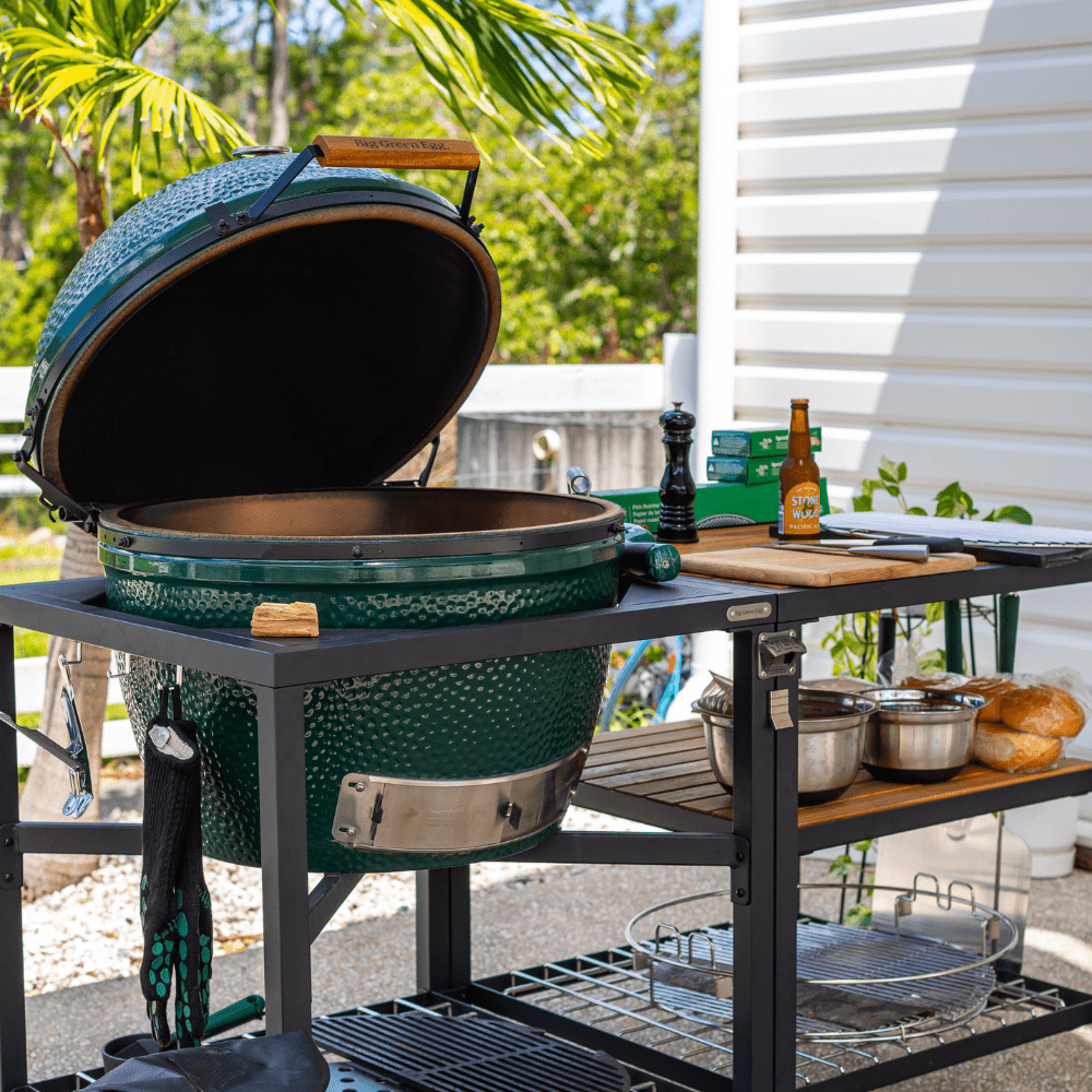 XL Big Green Egg Modular Nest & Expansion Frame - FREE PIZZA PACK - Big Green Egg