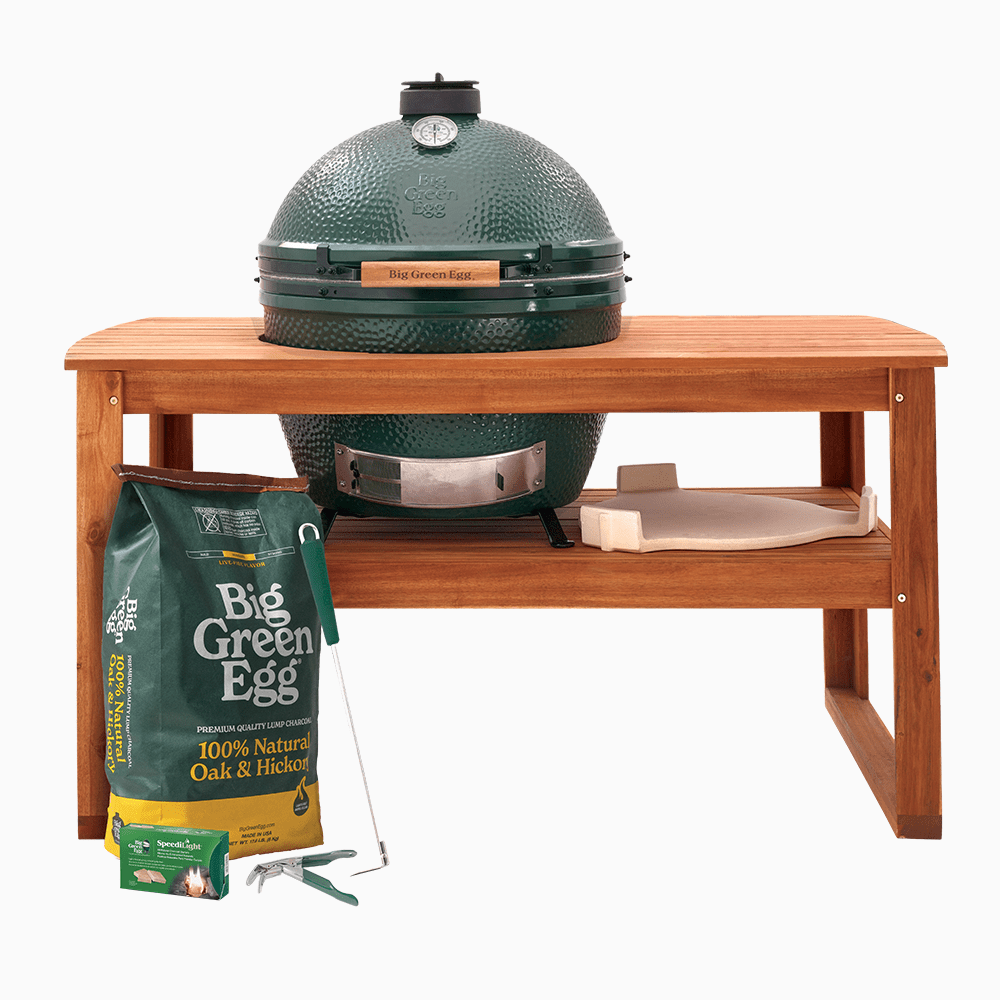 XL Egg Acacia Table - Big Green Egg