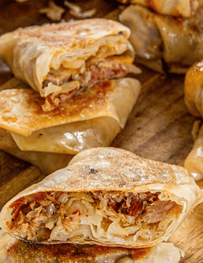 BBQ Egg Rolls - Big Green Egg