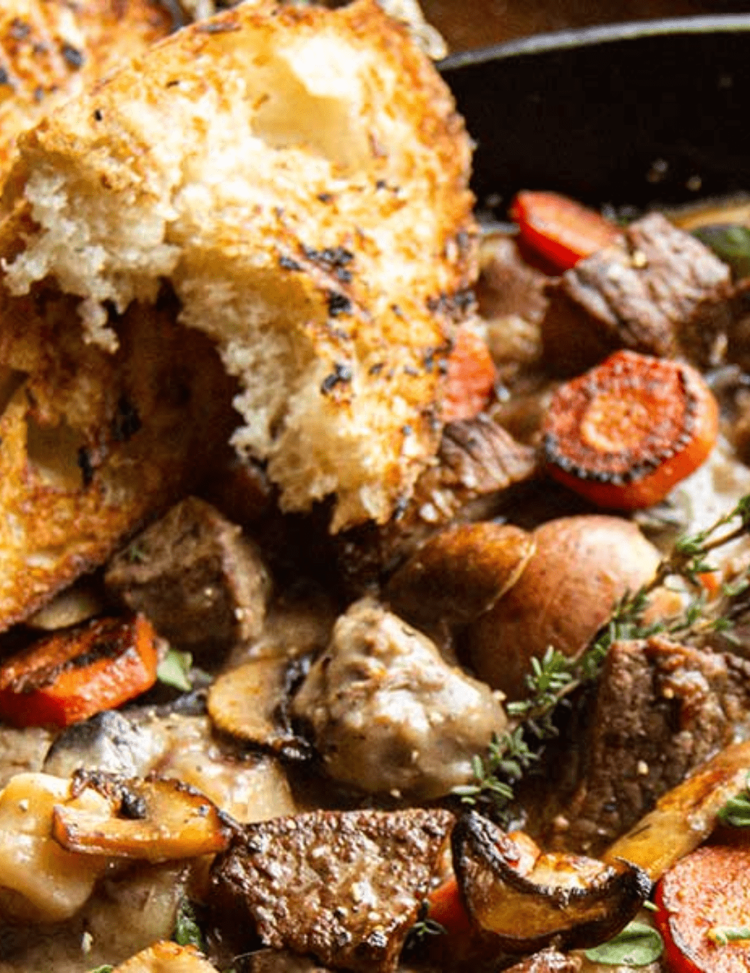 Cast Iron Beef Stew - Big Green Egg