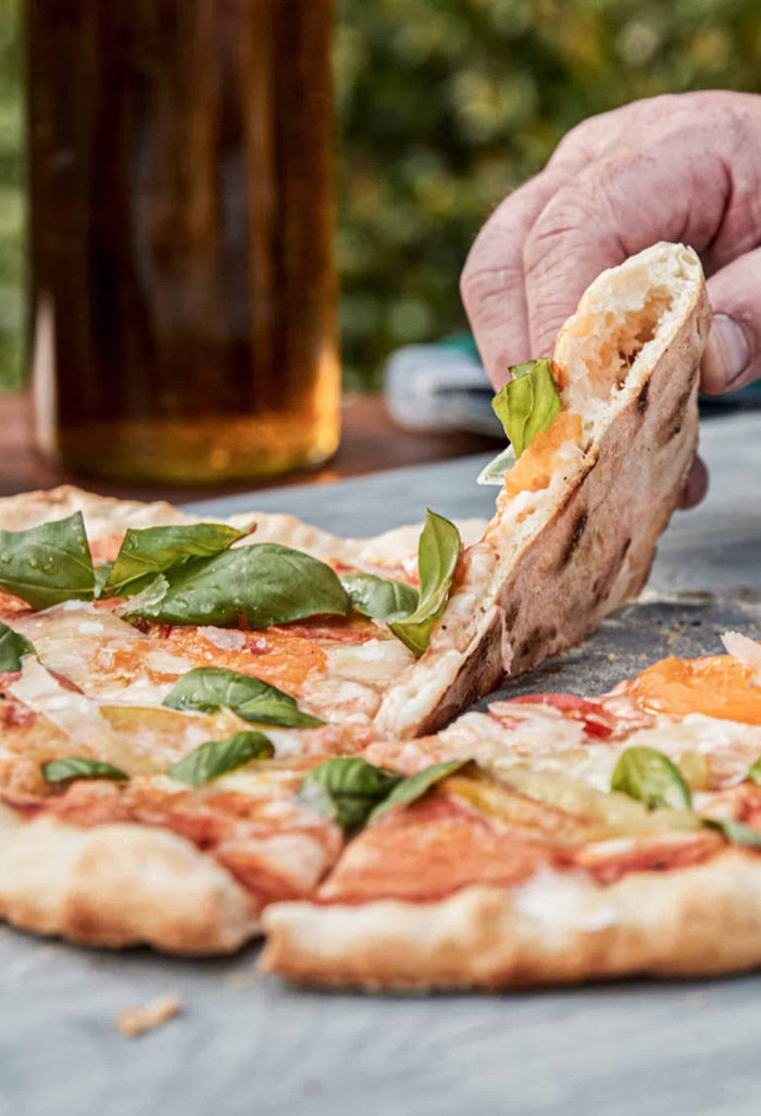 Classic Margherita Pizza with Fabian Coulthard - Big Green Egg