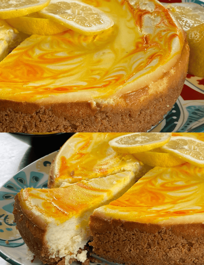 Honey Lemon Cheesecake - Big Green Egg