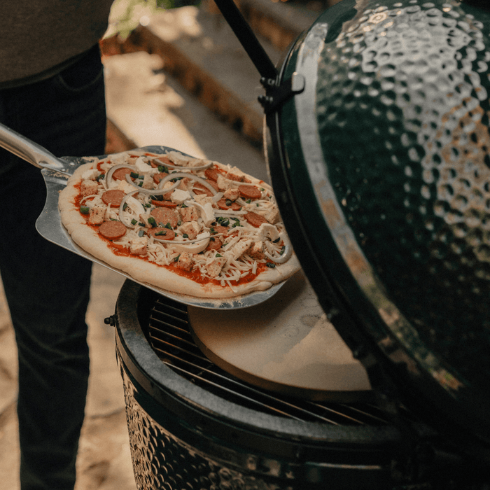 How to Set Up for Pizza - Big Green Egg