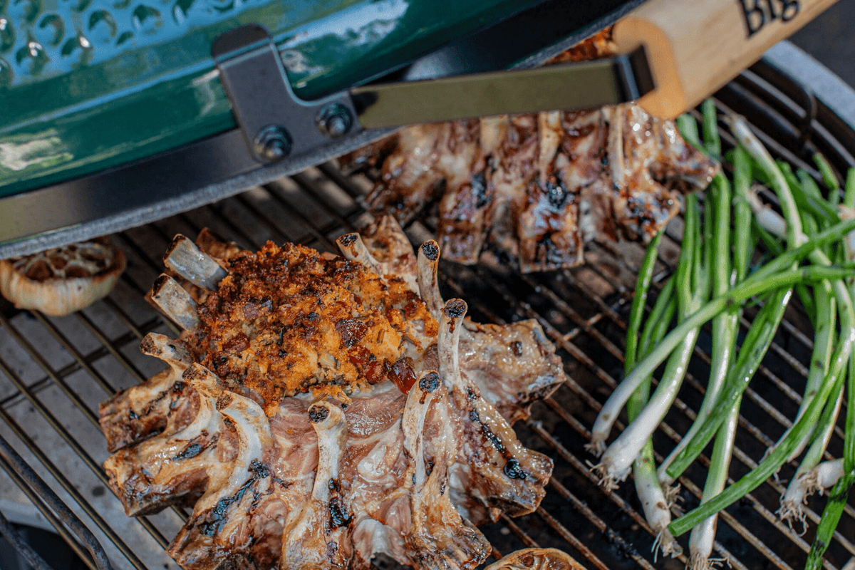 How to Set Up for Roasting - Big Green Egg