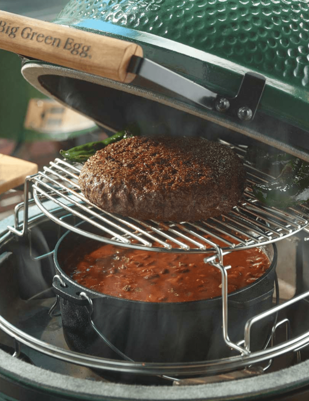 Over the Top Chili - Big Green Egg