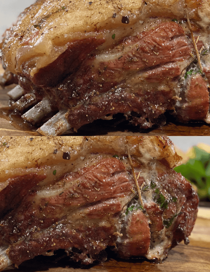 Pork Rib Roast Roulade - Big Green Egg