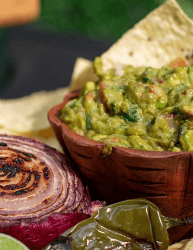 Roasted Guacamole - Big Green Egg