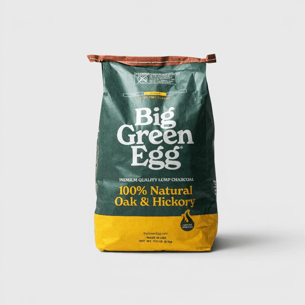 Big Green Egg Natural Oak & Hickory Lump Charcoal (8 kg) - Big Green Egg