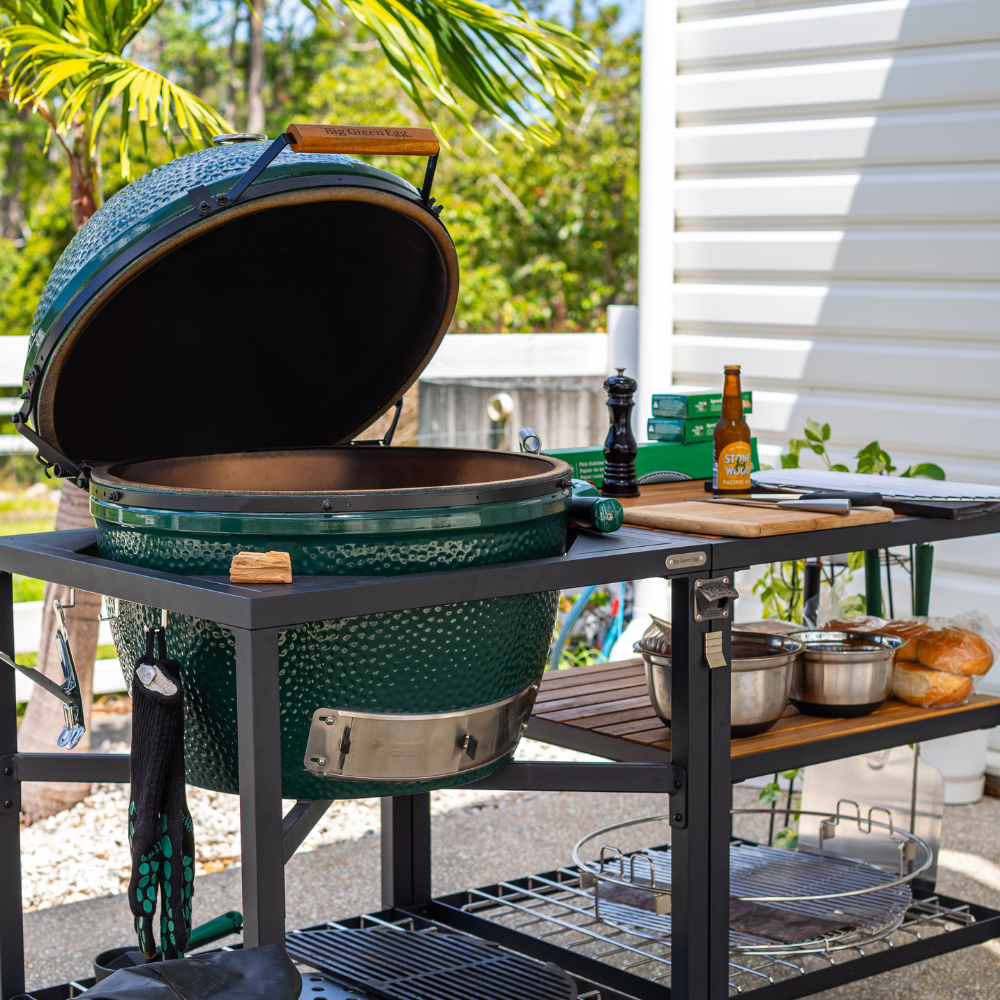 XL Big Green Egg Modular Nest & Expansion Frame - FREE PIZZA PACK