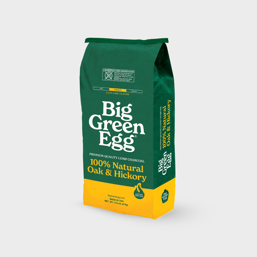 Natural Oak & Hickory Lump Charcoal - Big Green Egg