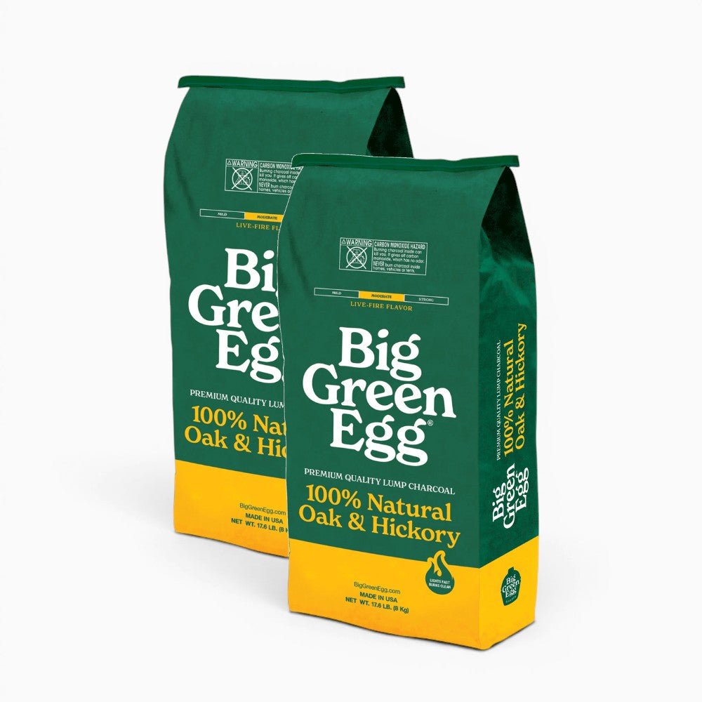 Oak & Hickory Natural Lump Charcoal Set - Big Green Egg