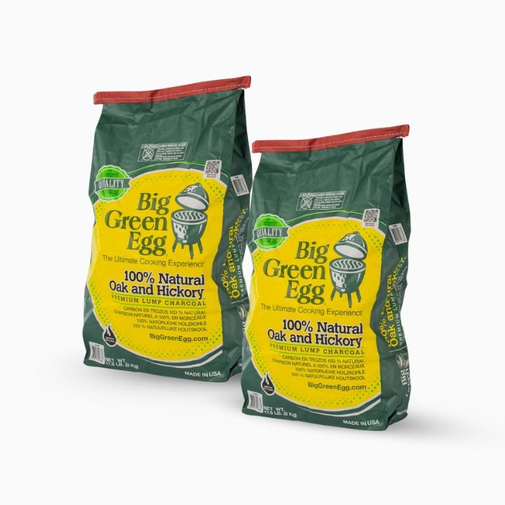 Oak & Hickory Natural Lump Charcoal Set - Big Green Egg