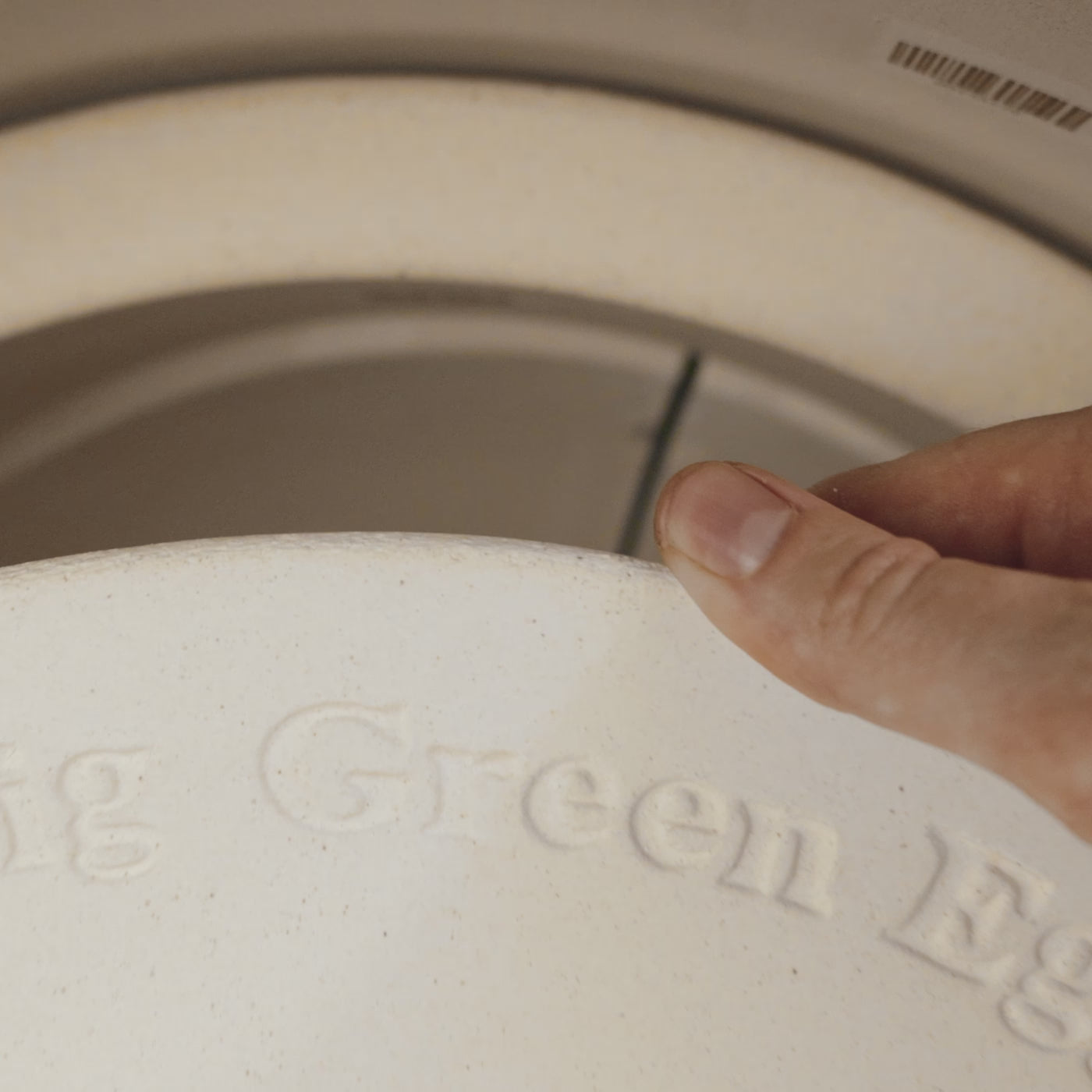 Big Green Egg Conveggtor Ceramic Plate