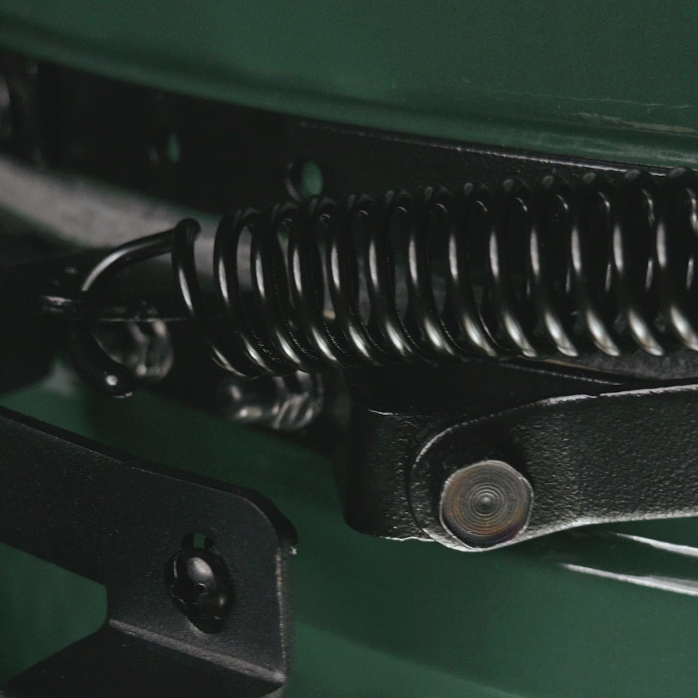 Big Green Egg Patented Quadra Link Hinge System